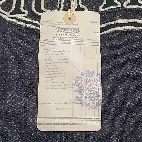 Triumph Motorcycle Knit Jacket - Picture 7 of 12